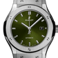 Classic Fusion Titanium Green Watch