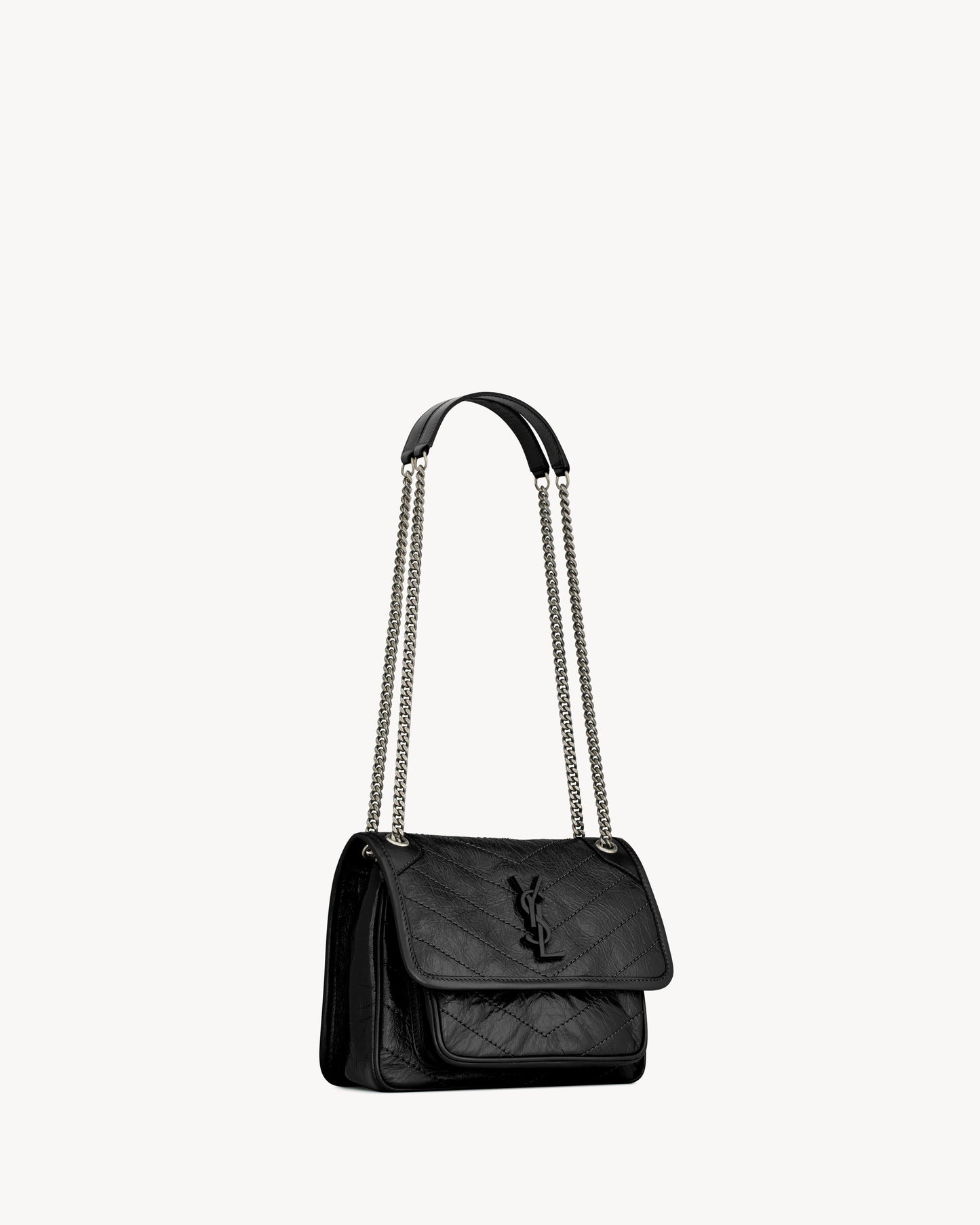 Saint Laurent Niki Baby In Vintage Leather
