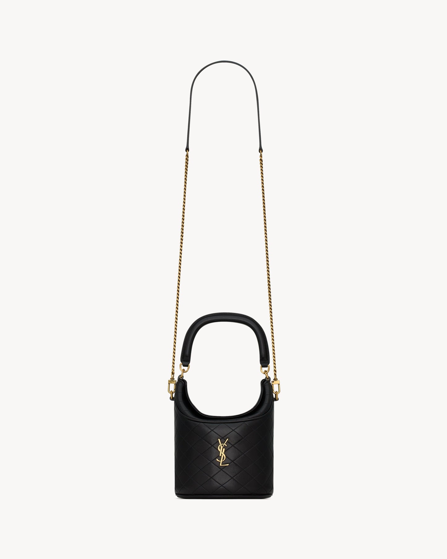 Saint Laurent GABY bucket bag in lambskin