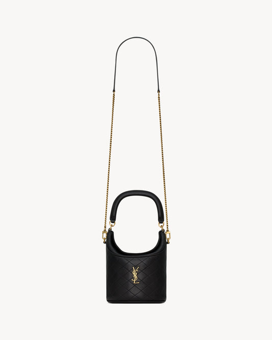 Saint Laurent GABY bucket bag in lambskin