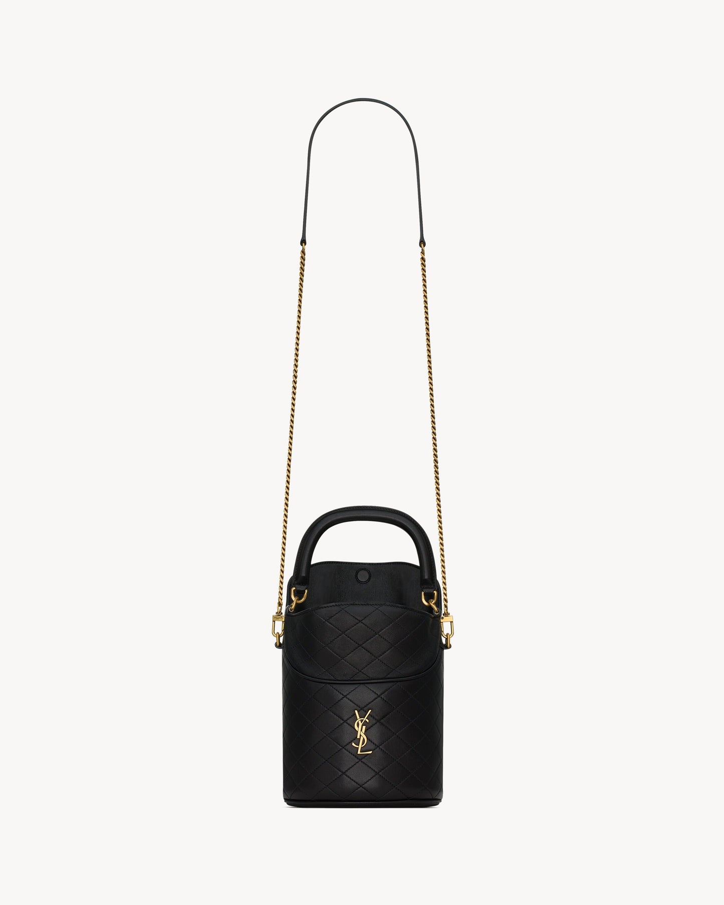 Saint Laurent GABY bucket bag in lambskin
