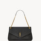 Saint Laurent Calypso Large In Grained Lambskin