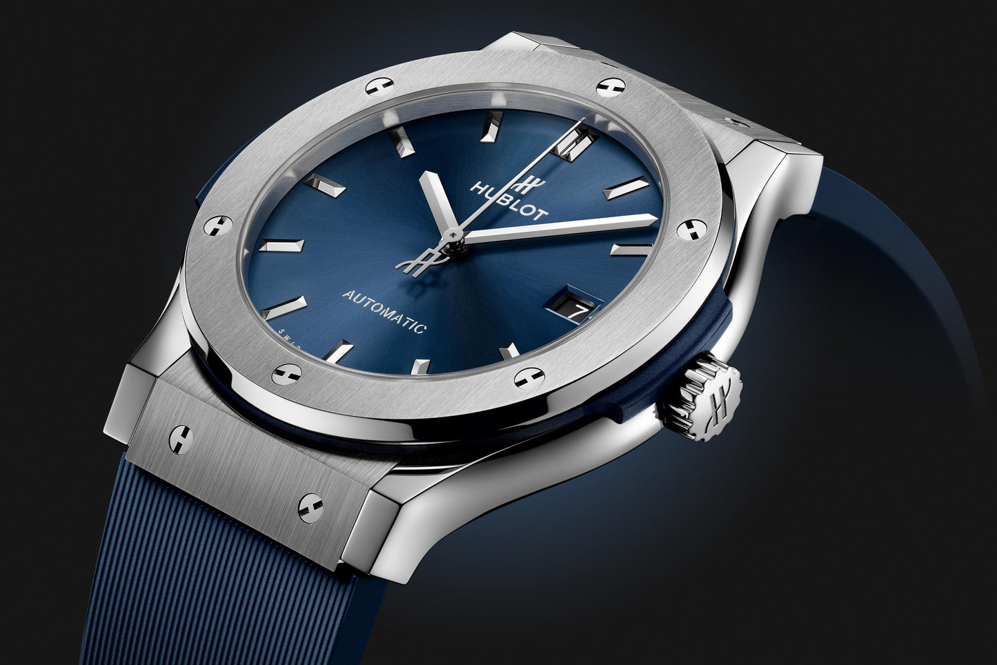 Classic Fusion Titanium Blue Watch