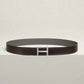 Hisseo Belt Buckle & Reversible Leather Strap 32 MM