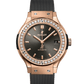 Classic Fusion Racing Grey King Gold Diamonds 38 mm