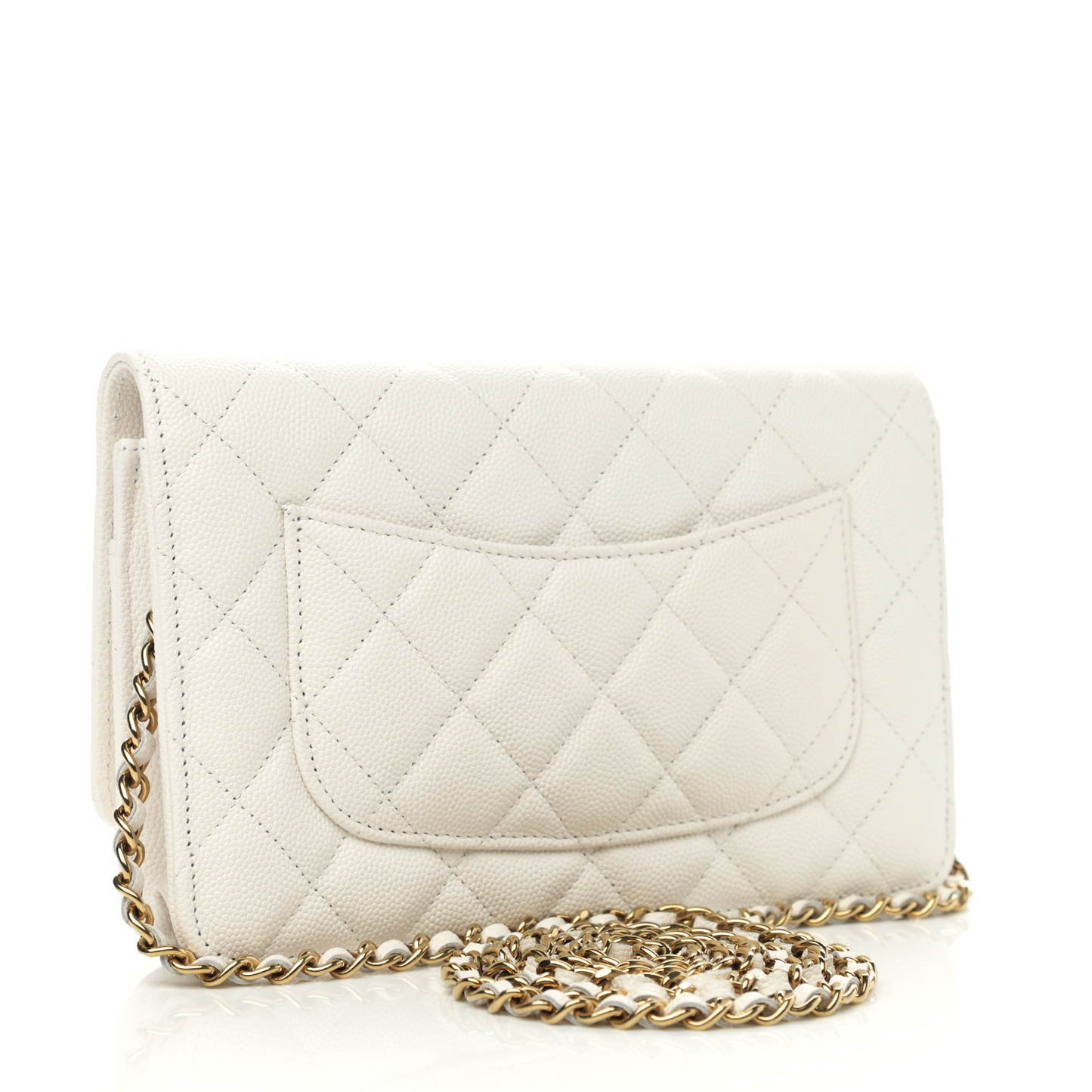 Classic Wallet on Chain Lambskin Gold Hardware