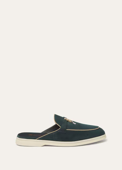 Emerald Noire - Rocky Road Charms Walk Babouche Loafer  Suede