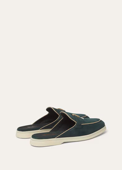 Emerald Noire - Rocky Road Charms Walk Babouche Loafer  Suede