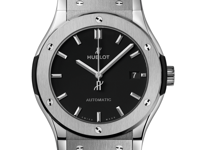 Classic Fusion Titanium on Rubber Watch