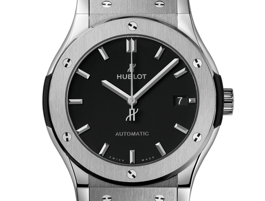 Classic Fusion Titanium on Rubber Watch
