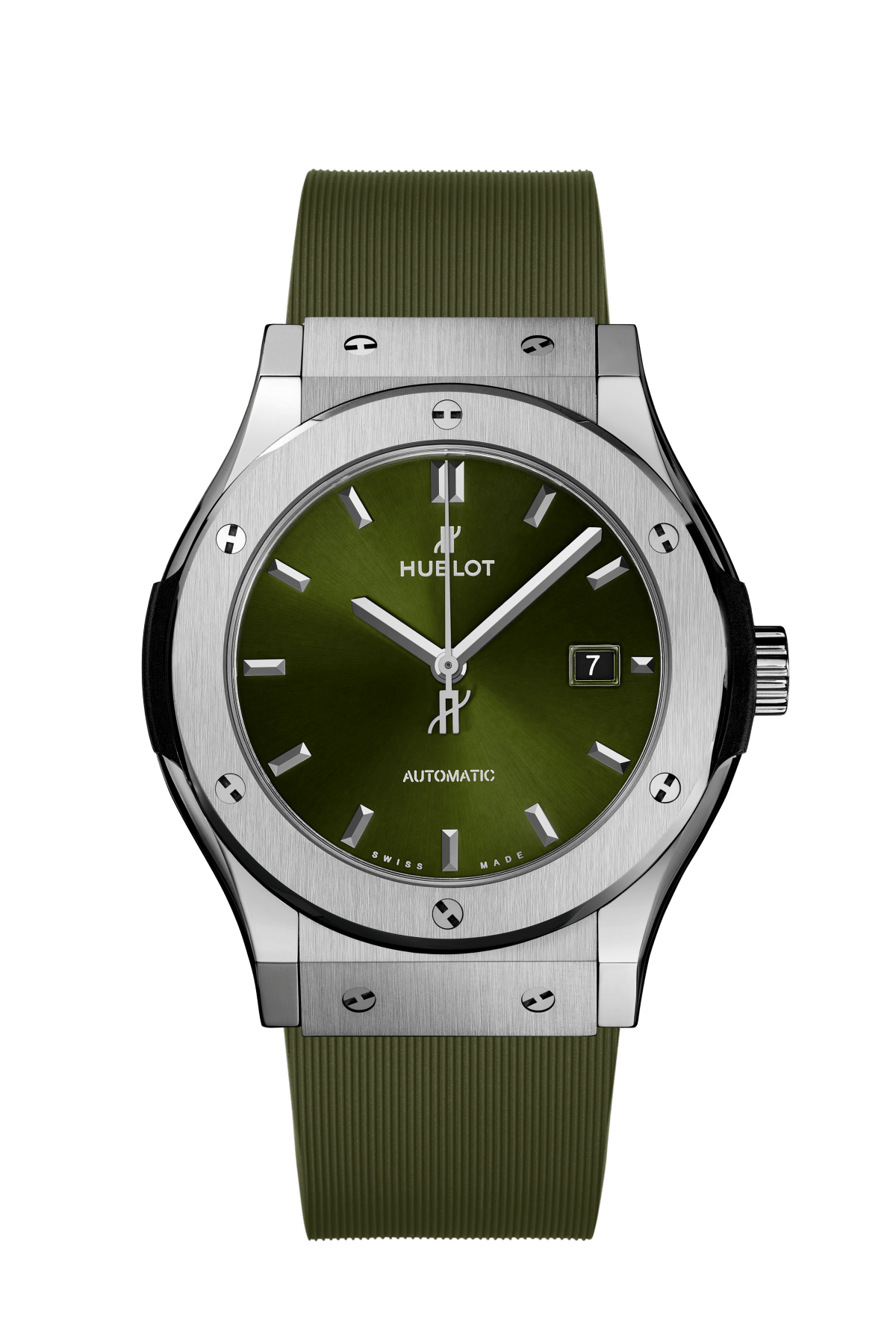 Classic Fusion Titanium Green Watch