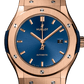 Classic Fusion King Gold Blue Watch
