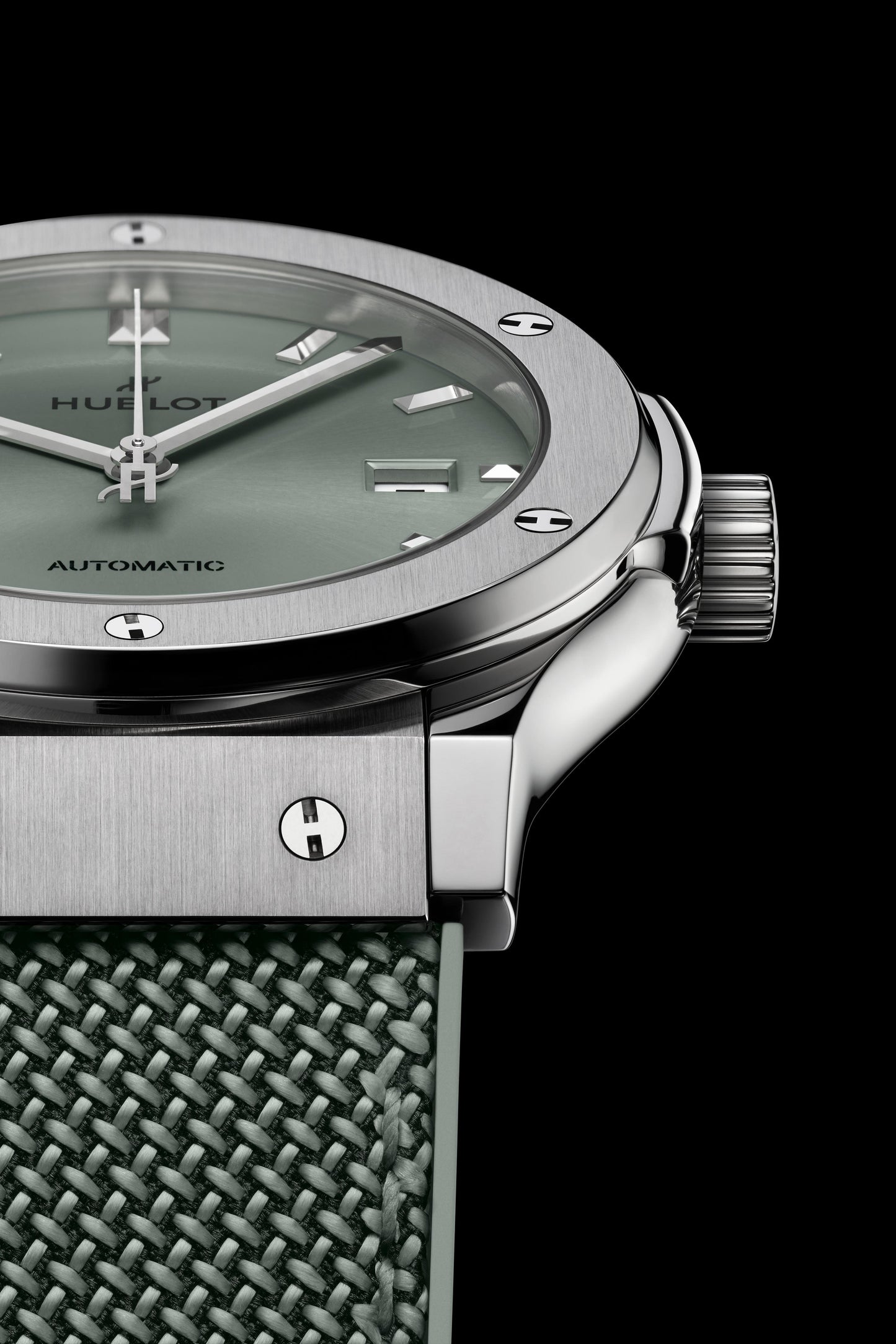 Classic Fusion Titanium Sage Green 42 mm