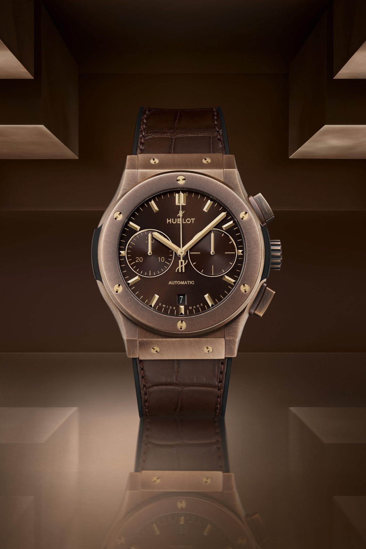 Classic Fusion Chronograph Bronze Brown 45 mm