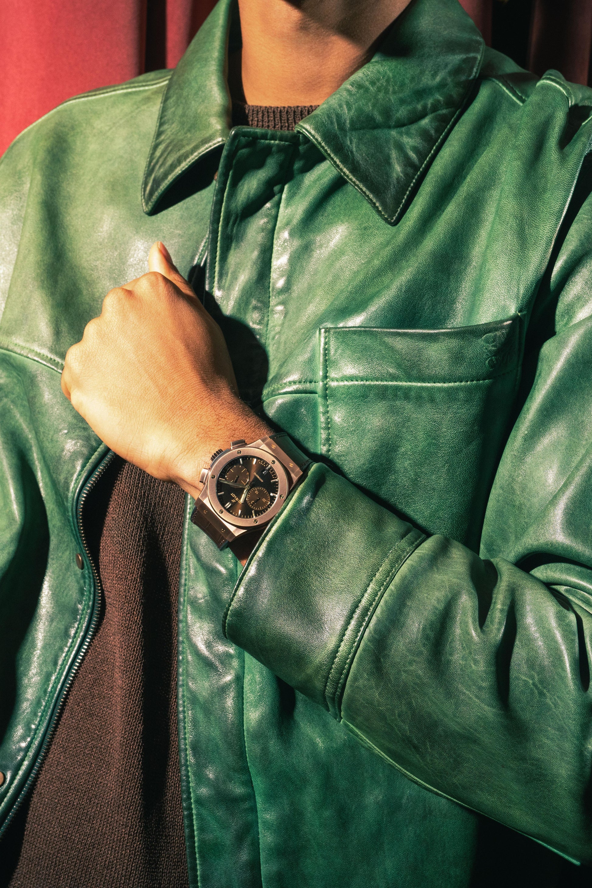 Classic Fusion Chronograph Bronze Brown 45 mm