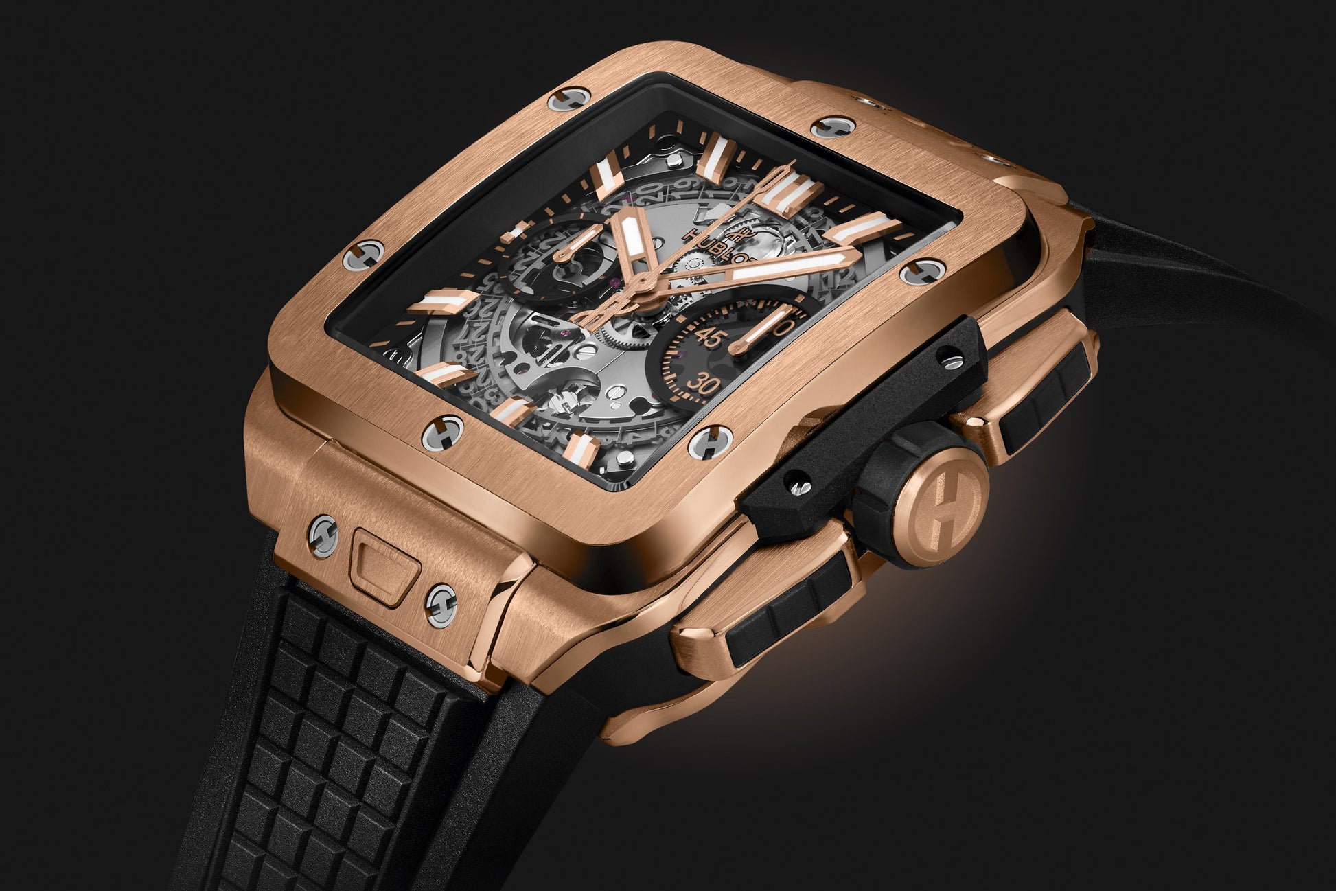 Square Bang Unico King Gold 42 mm Watch