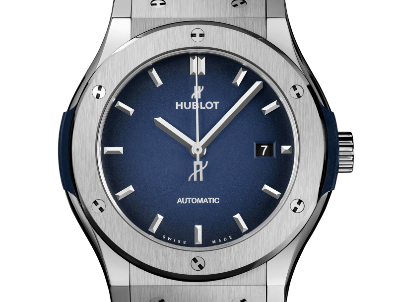 Classic Fusion Titanium Deep Blue 42 mm