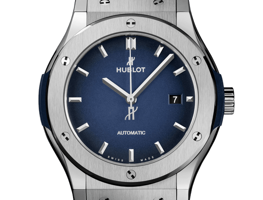 Classic Fusion Titanium Deep Blue 42 mm