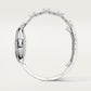 Ballon Bleu 36mm Steel Automatic Diamond Bezel Silver Guilloché Dial Steel Bracelet Watch
