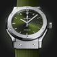 Classic Fusion Titanium Green Watch