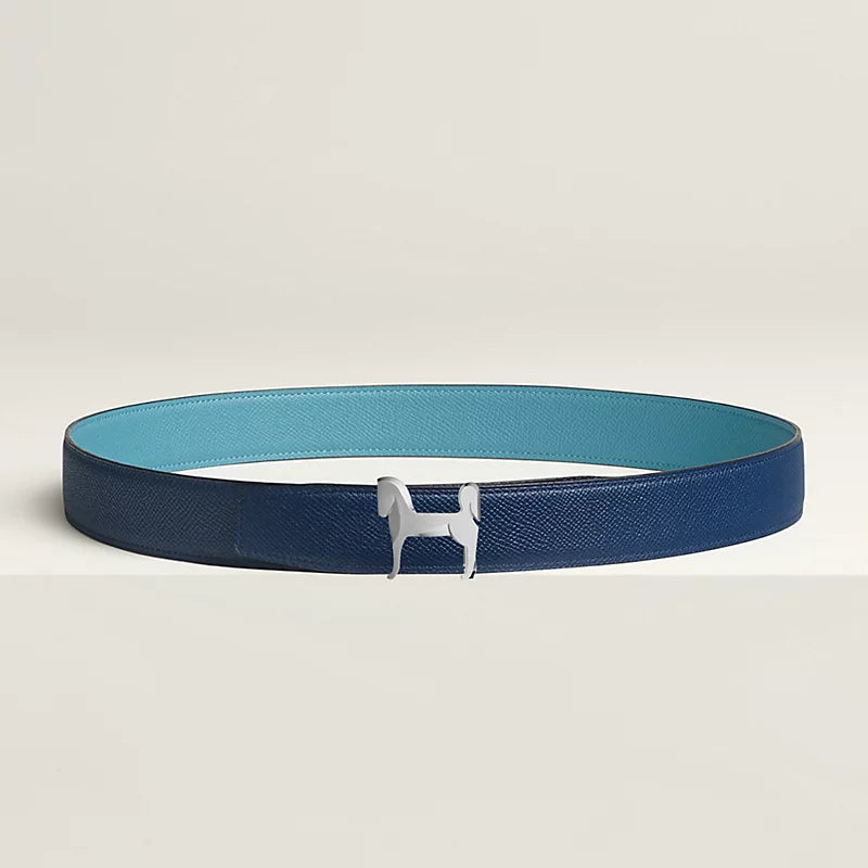 Panache Belt Buckle & Reversible Leather Strap 32 MM