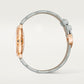 Ballon Bleu 36mm Rose Gold Diamond Case Mother-of-Pearl Day Night Dial Gray Alligator Strap Watch