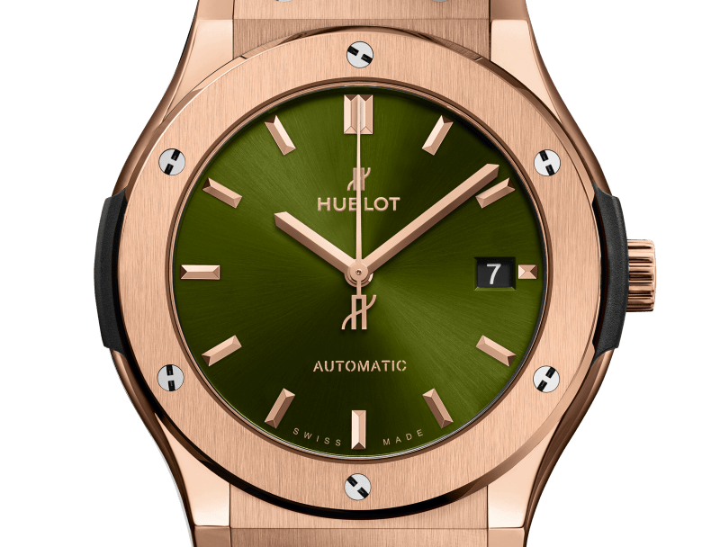 Classic Fusion King Gold Green Watch