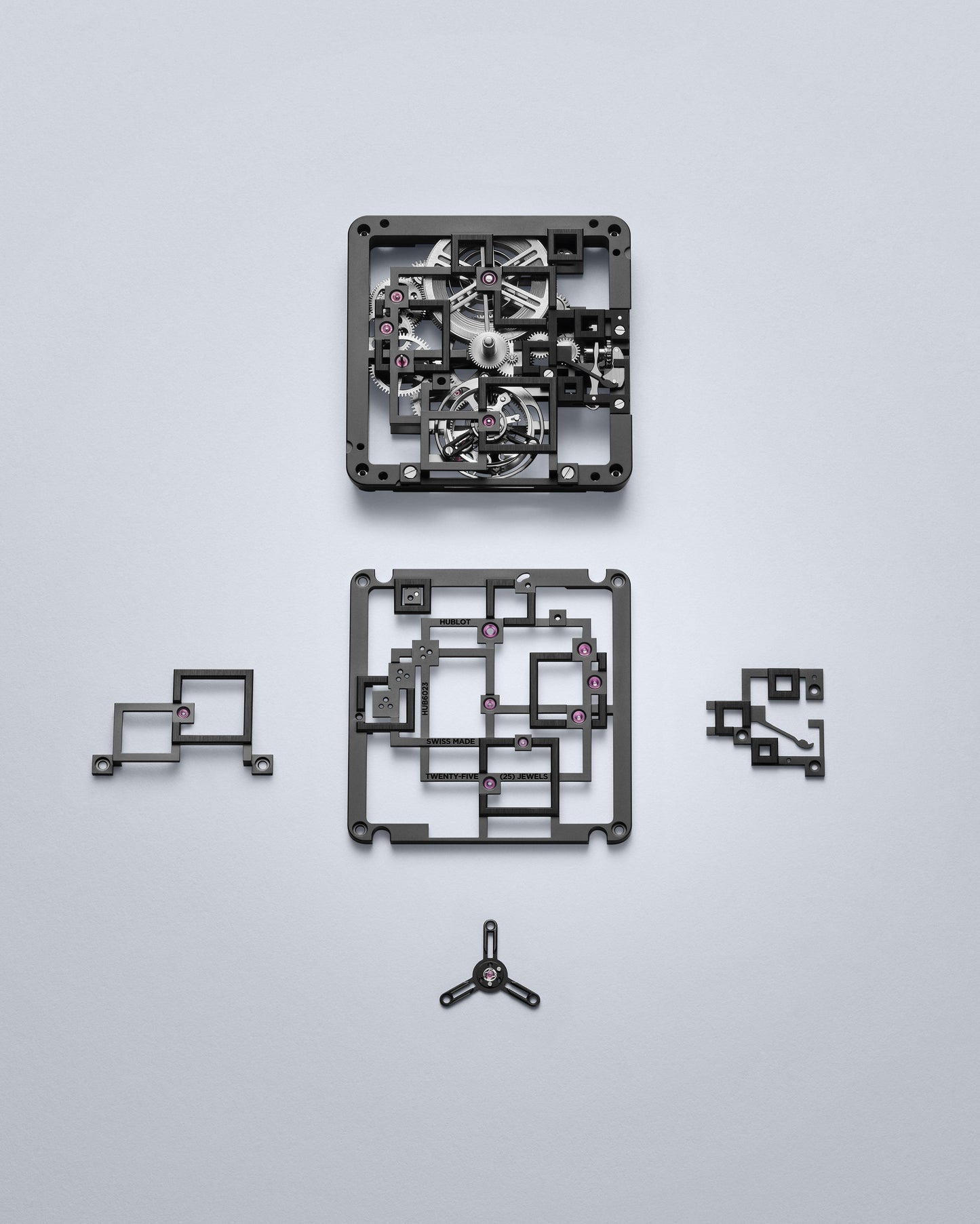Square Bang Tourbillon 4-Day Power Reserve 3D Carbon 42 mm Watch
