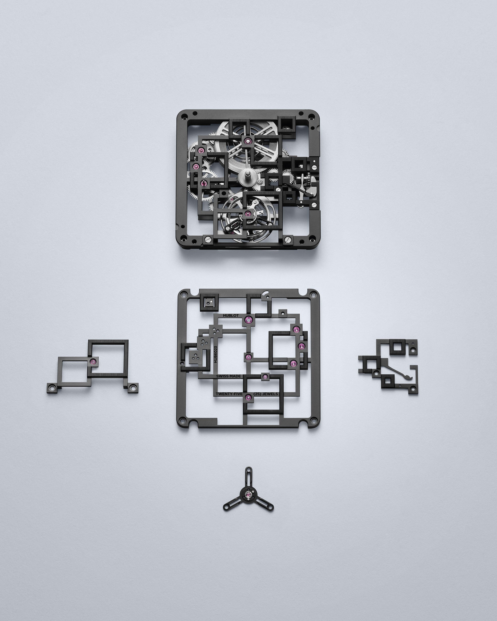 Square Bang Tourbillon 4-Day Power Reserve 3D Carbon 42 mm Watch