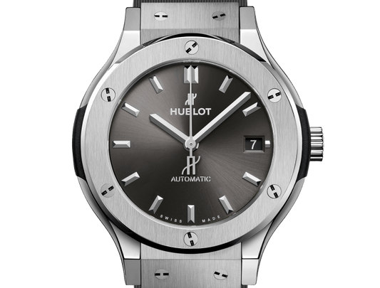 Classic Fusion Racing Grey Titanium 38 mm