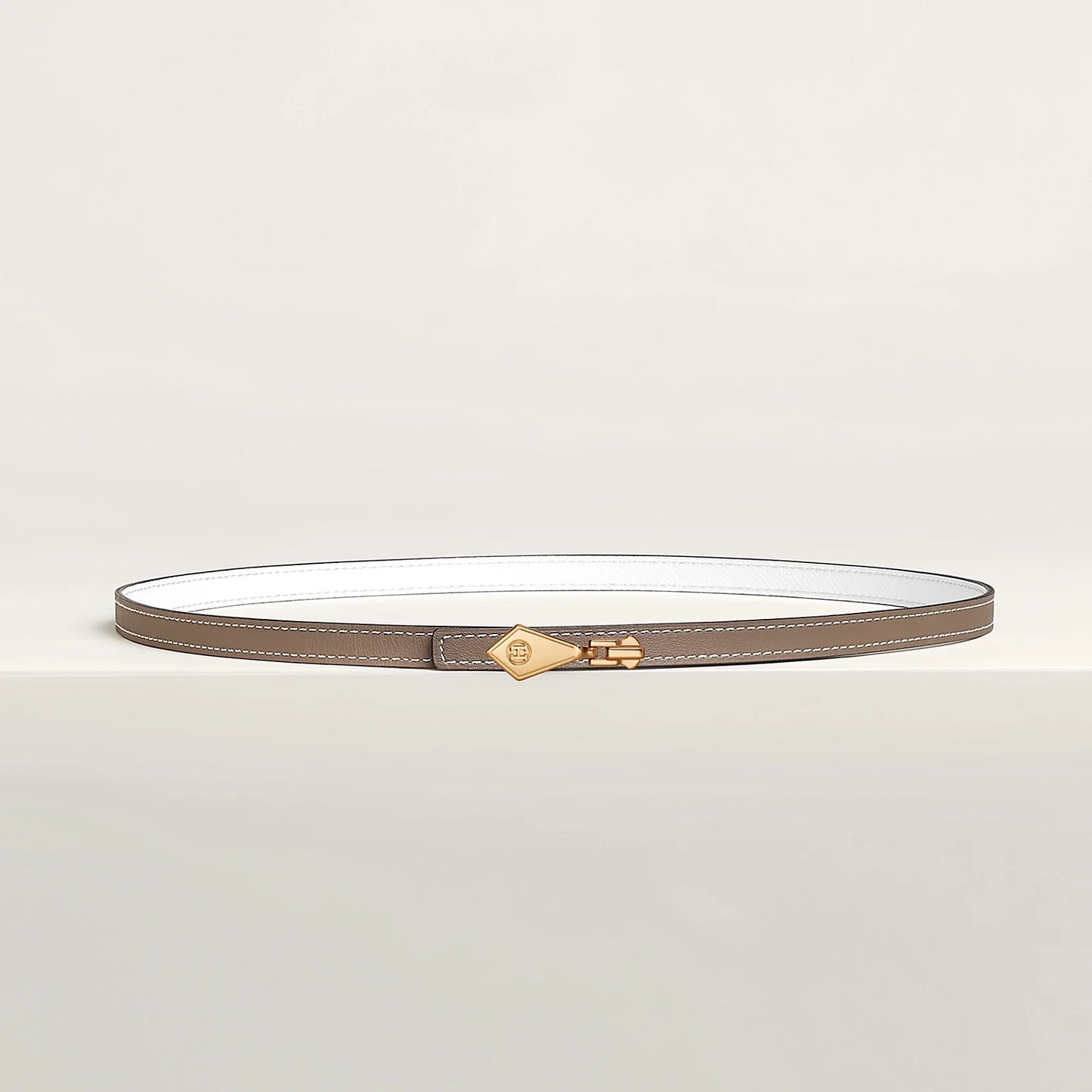 Fermetout Belt Buckle & Reversible Leather Strap 13 Mm