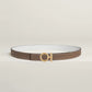 FLOT BELT BUCKLE & REVERSIBLE LEATHER STRAP 24 MM
