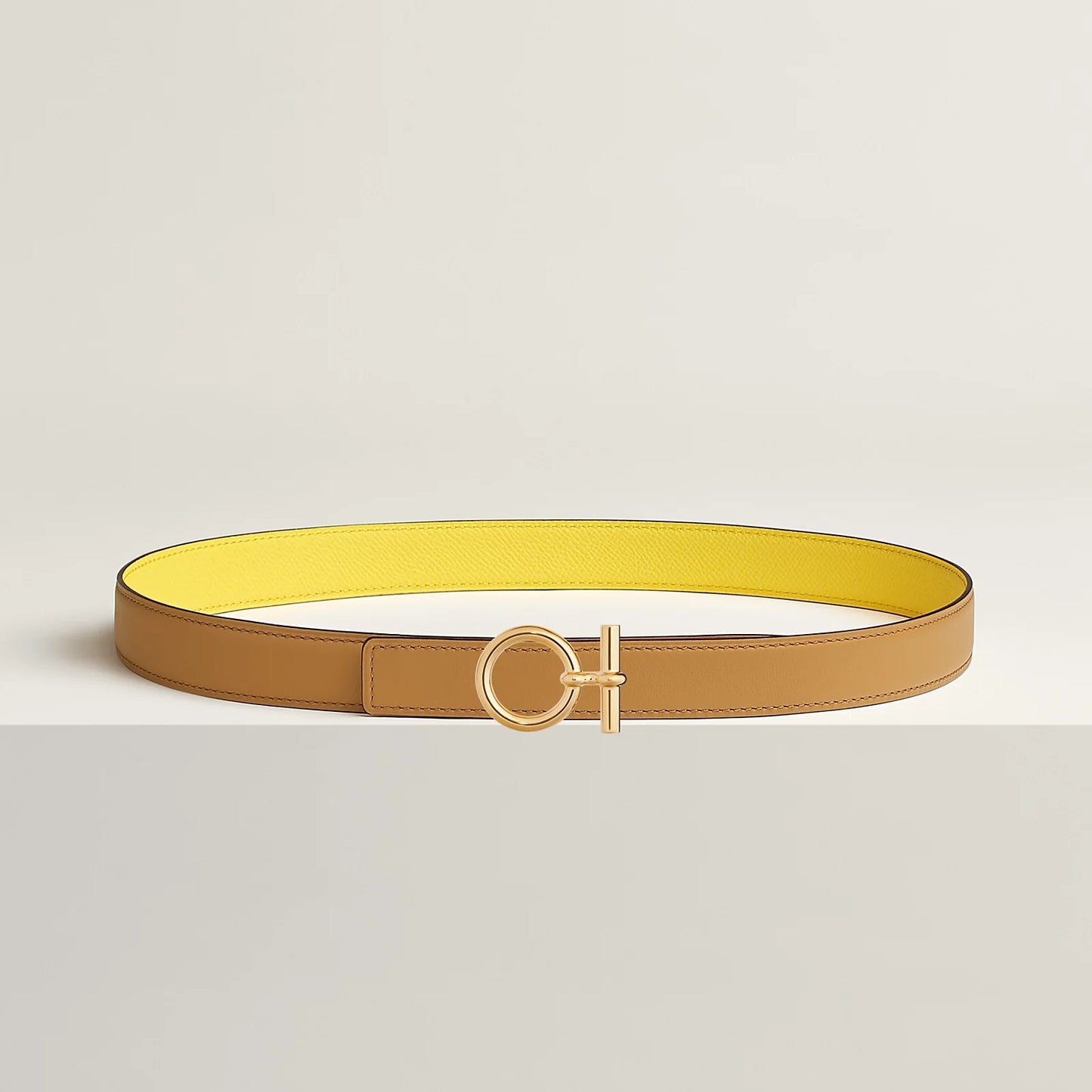 FLOT BELT BUCKLE & REVERSIBLE LEATHER STRAP 24 MM