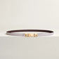 Infini Belt Buckle & Reversible Leather Strap 13 MM