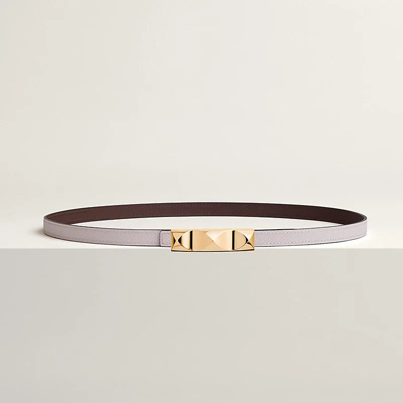Infini Belt Buckle & Reversible Leather Strap 13 MM