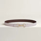 Heritage Belt Buckle & Reversible Leather Strap 24 MM