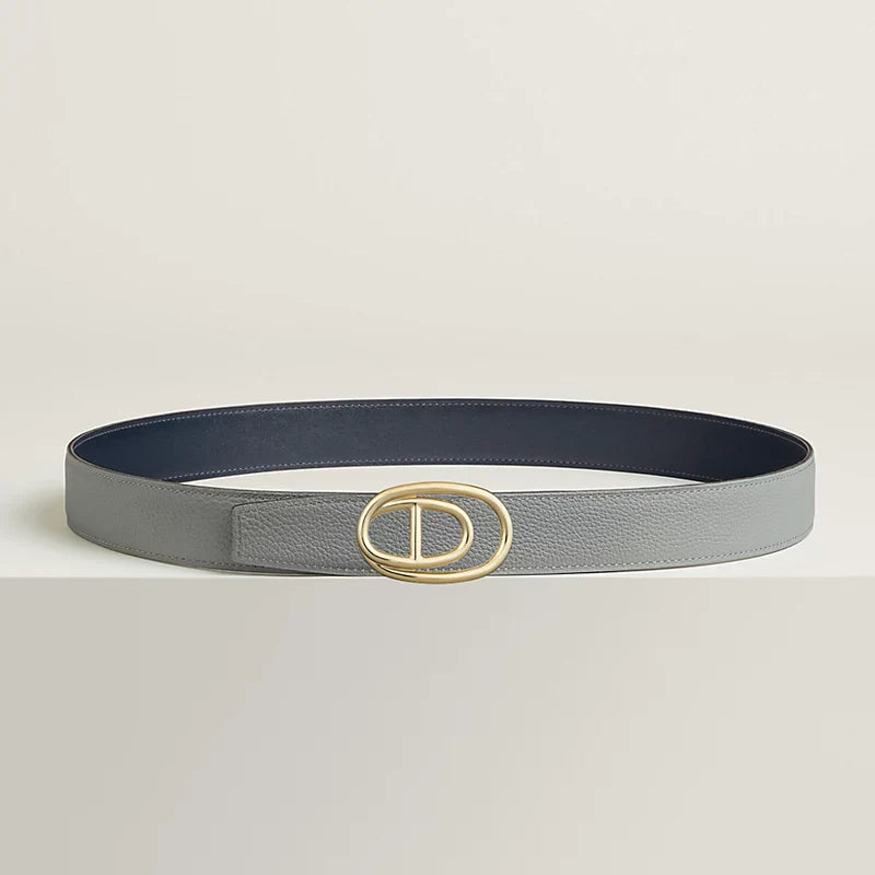 Odyssee Belt Buckle & Reversible Leather Strap 32 MM