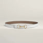 Heritage Belt Buckle & Reversible Leather Strap 24 MM