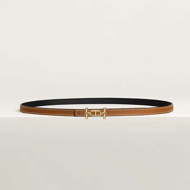 Ancre Belt Buckle & Leather Strap 13 MM