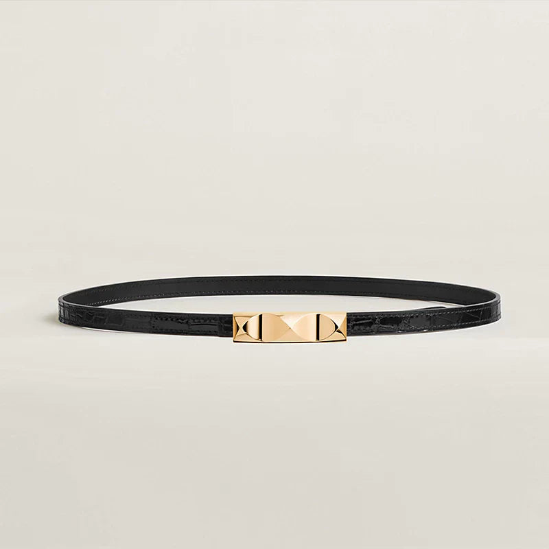 Infini Belt Buckle & Reversible Leather Strap 13 MM