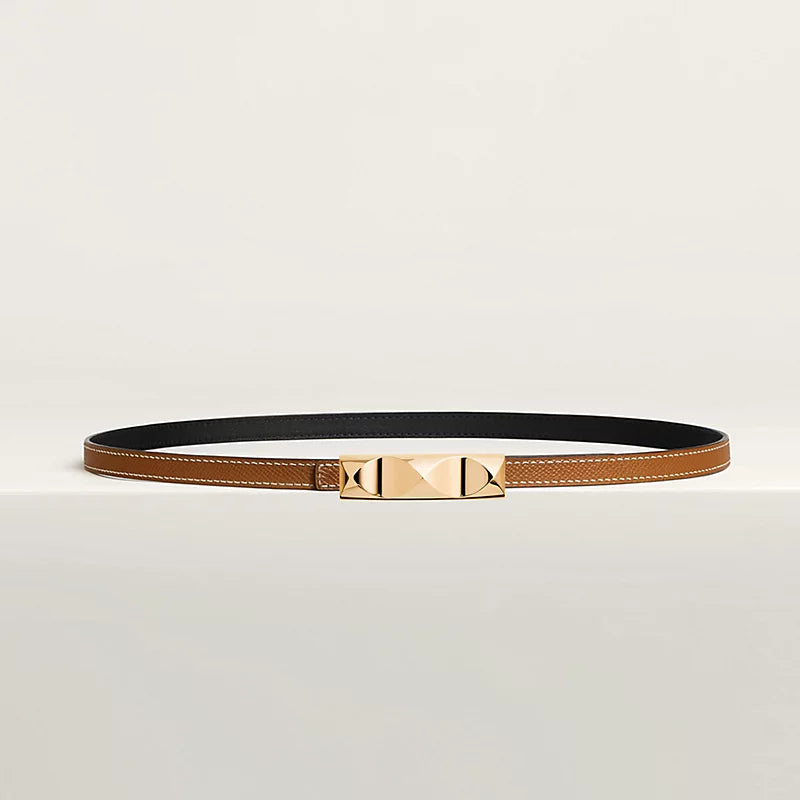 Infini Belt Buckle & Reversible Leather Strap 13 MM