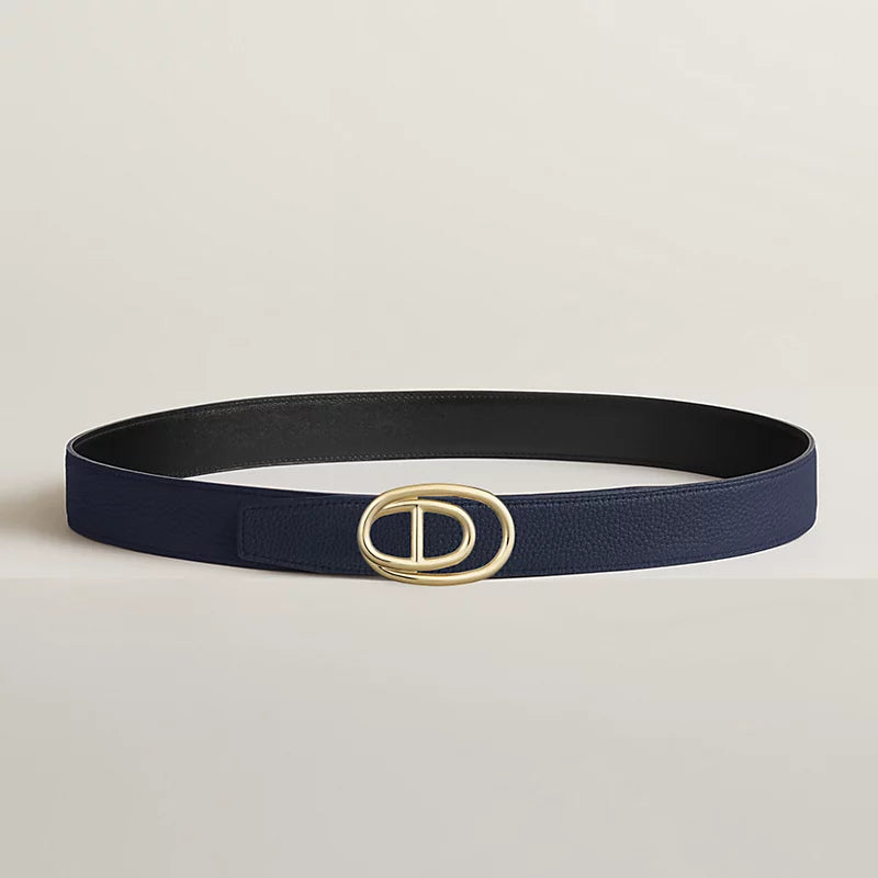 Odyssee Belt Buckle & Reversible Leather Strap 32 MM