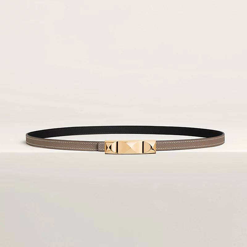 Infini Belt Buckle & Reversible Leather Strap 13 MM