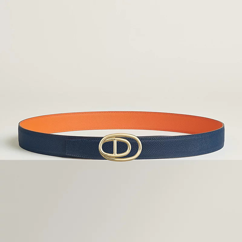 Odyssee Belt Buckle & Reversible Leather Strap 32 MM