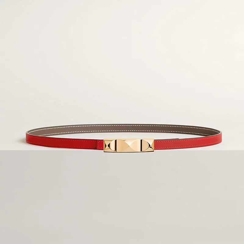 Infini Belt Buckle & Reversible Leather Strap 13 MM