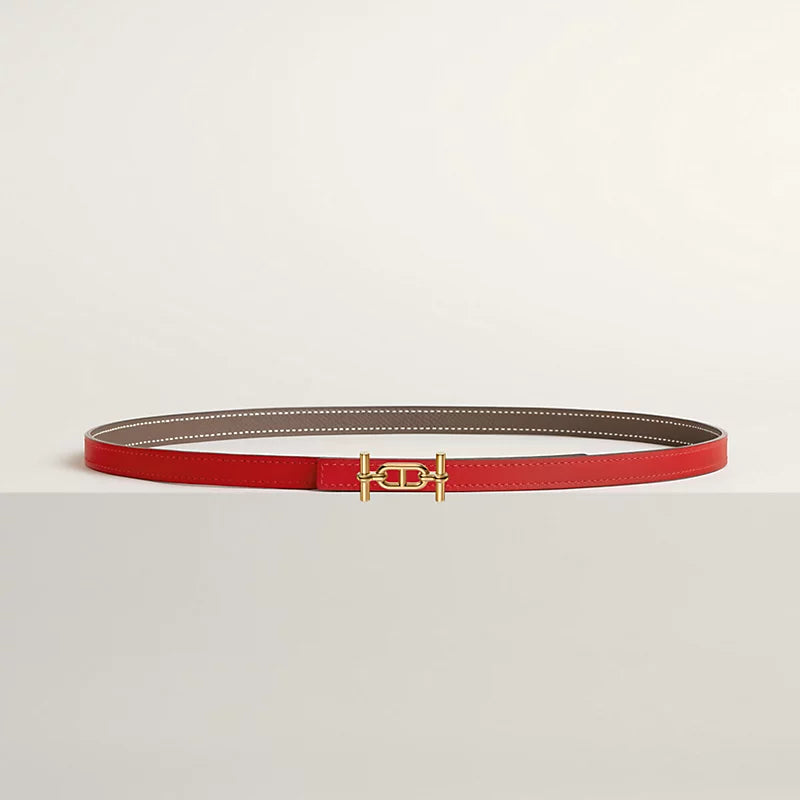 Ancre Belt Buckle & Leather Strap 13 MM