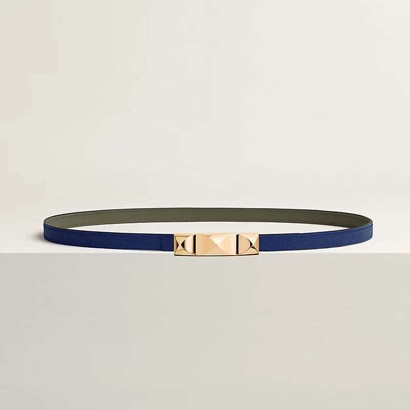 Infini Belt Buckle & Reversible Leather Strap 13 MM