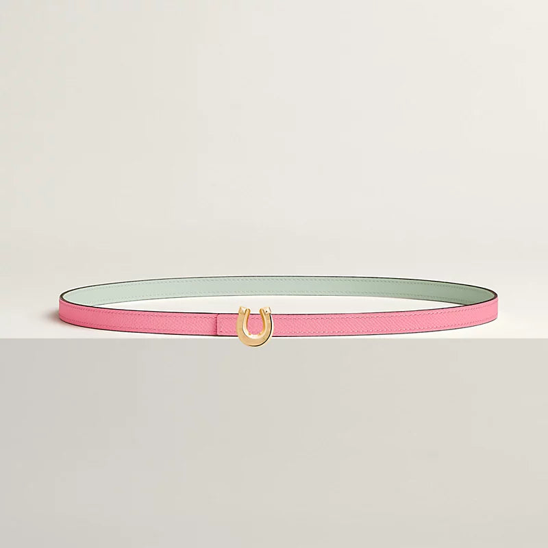 Lucky Jockette Belt Buckle & Reversible Leather Strap 13 MM