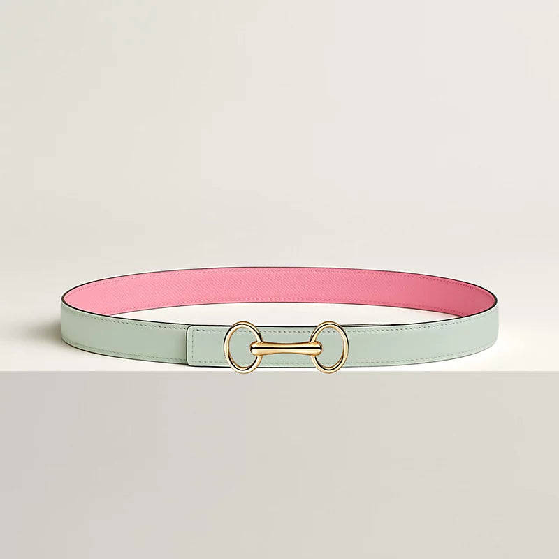 Heritage Belt Buckle & Reversible Leather Strap 24 MM