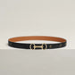 Heritage Belt Buckle & Reversible Leather Strap 24 MM